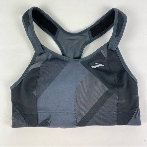 BROOKS Moving Comfort 32C Sports Bra Racerback - Picture 4 of 5